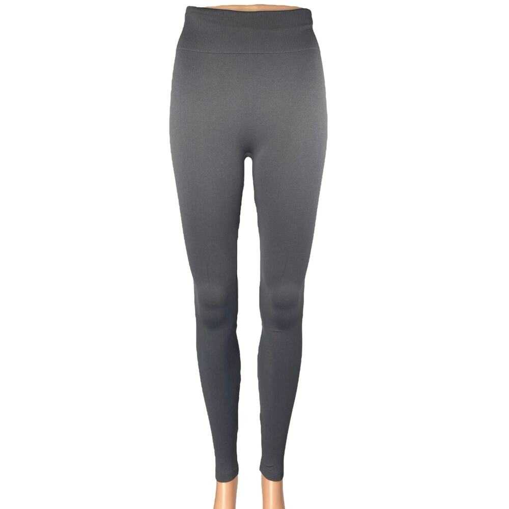 & Other Stories Black Mid Rise Skinny Activewear Workout Yoga Leggings Pants XS